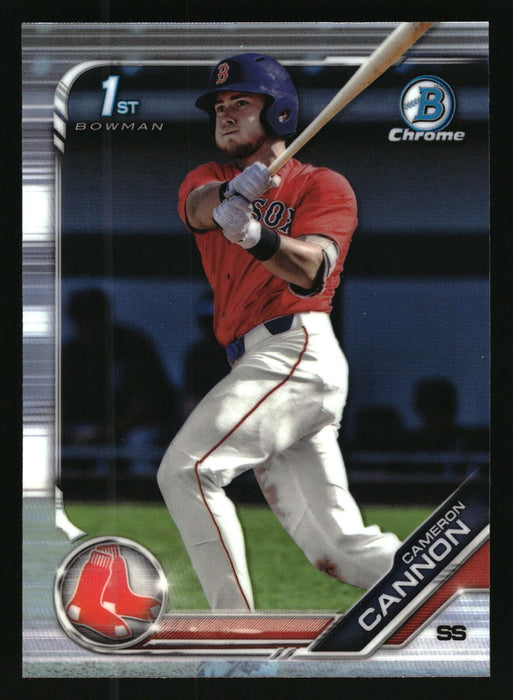 2019 Bowman Draft #BDC-166 Cameron Cannon Chrome Refractor