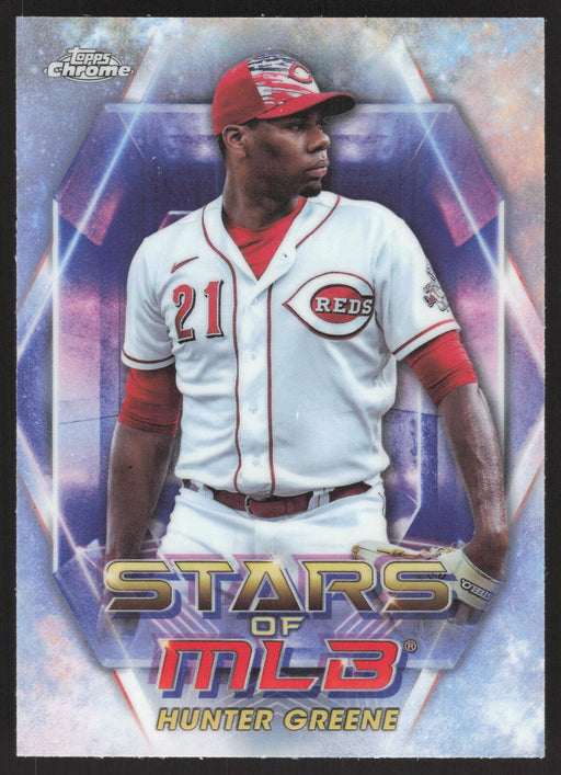 2023 Topps Update #SMLBC-70 Hunter Greene Stars of MLB Chrome