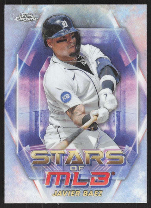 2023 Topps #SMLBC-5 Javier Báez Stars of MLB Chrome