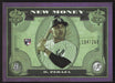 2023 Bowman Platinum #NM-3 Oswald Peraza New Money Purple #/250