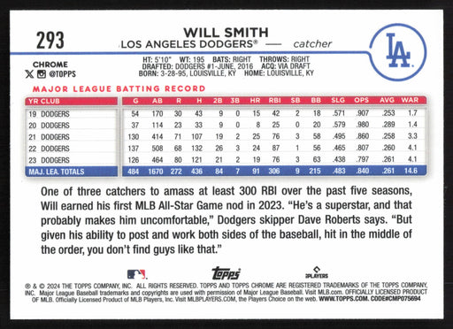 2024 Topps Chrome #293 Will Smith