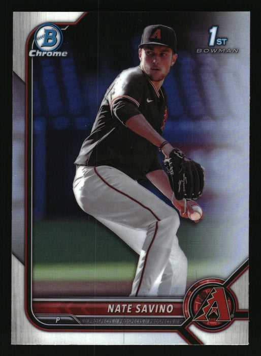 2022 Bowman Draft #BDC-163 Nate Savino Chrome Refractor