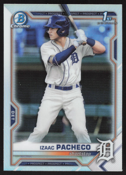 2021 Bowman Draft #BDC-46 Izaac Pacheco Chrome Refractor