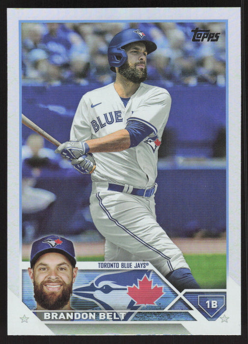 2023 Topps #438 Brandon Belt Rainbow Foil