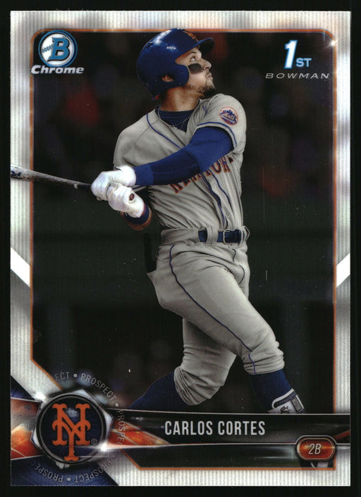 2018 Bowman Draft #BDC-60 Carlos Cortes Chrome