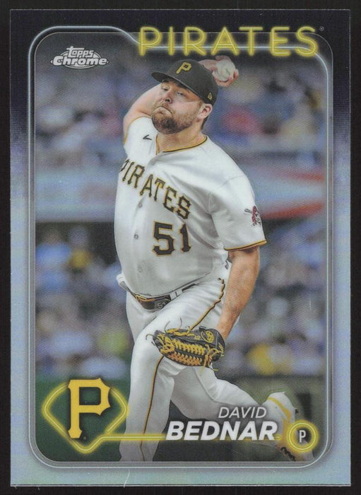 2024 Topps Chrome #60 David Bednar Refractor