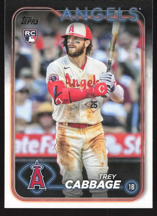 2024 Topps #321 Trey Cabbage - 5 Card Player Lot - Rookie Card