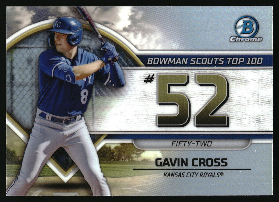 2023 Bowman #BTP-52 Gavin Cross Bowman Scouts Top 100