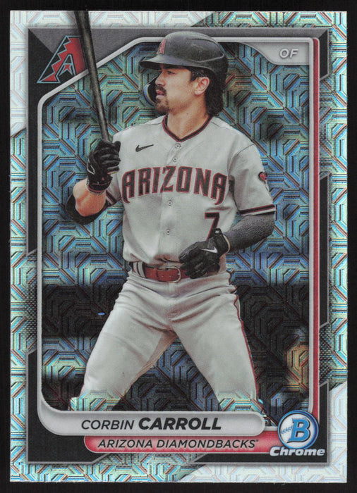 2024 Bowman #25 Corbin Carroll Mojo Refractor