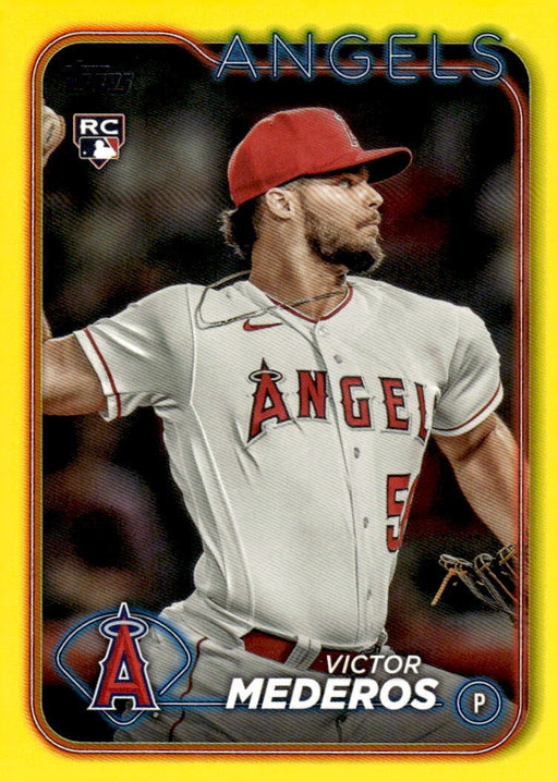 2024 Topps #270 Victor Mederos Yellow