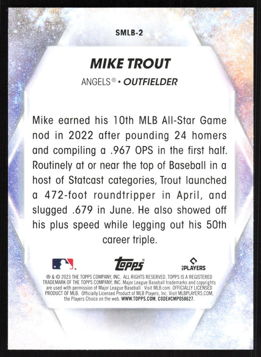 2023 Topps #SMLB-2 Mike Trout Stars of MLB