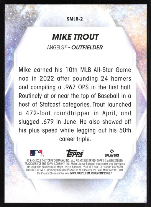 2023 Topps #SMLB-2 Mike Trout Stars of MLB