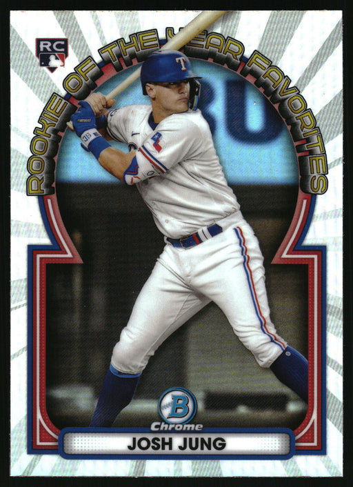 2023 Bowman #ROYF-9 Josh Jung Rookie of the Year Favorites