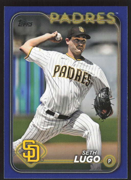 2024 Topps #291 Seth Lugo Royal Blue