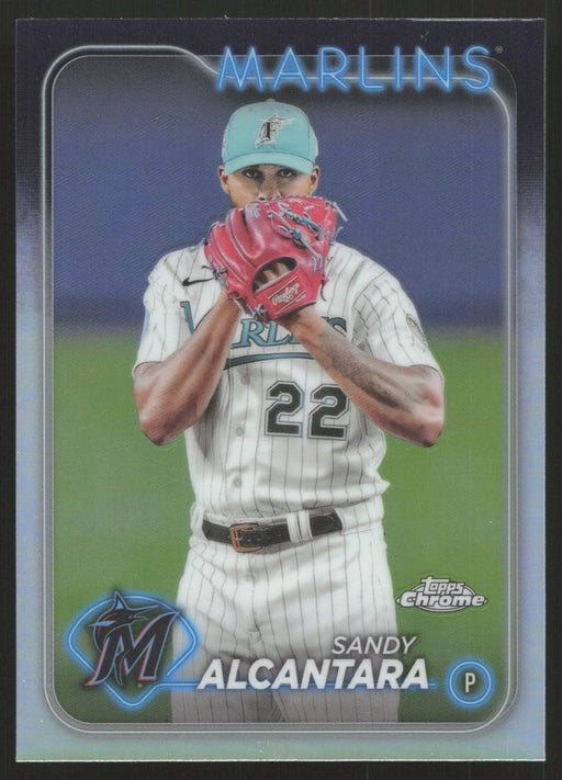 2024 Topps Chrome #138 Sandy Alcantara Refractor