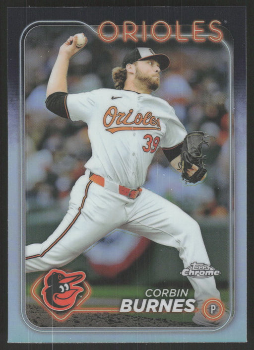 2024 Topps Chrome #3 Corbin Burnes Refractor