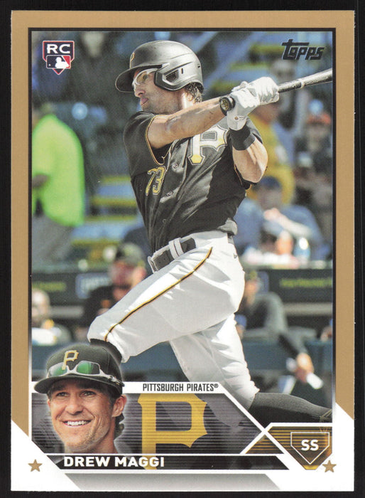 2023 Topps Update #US26 Drew Maggi Gold #/2023