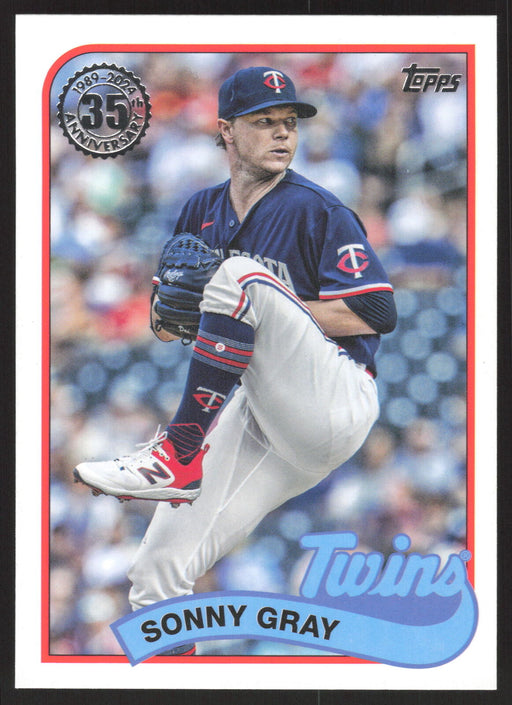 2024 Topps #89B-75 Sonny Gray 1989 Topps Baseball 35th Anniversary