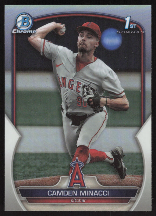 2023 Bowman Draft #BDC-23 Camden Minacci Chrome Refractor