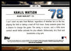 2023 Bowman #BTP-78 Kahlil Watson Bowman Scouts Top 100