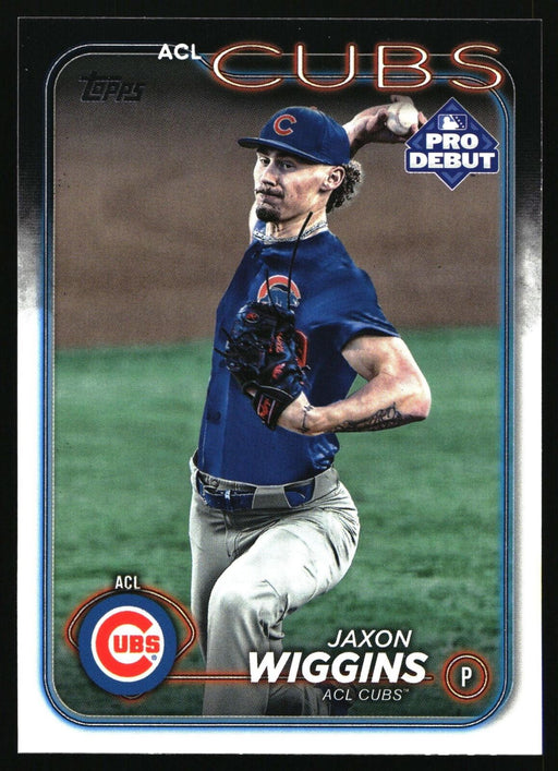 2024 Topps Pro Debut #PD-90 Jaxon Wiggins