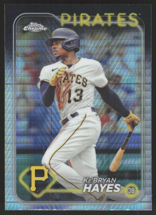 2024 Topps Chrome #285 Ke'Bryan Hayes Prism Refractor