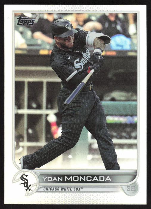 2022 Topps #372 Yoan Moncada Rainbow Foil