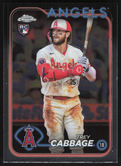 2024 Topps Chrome #226 Trey Cabbage