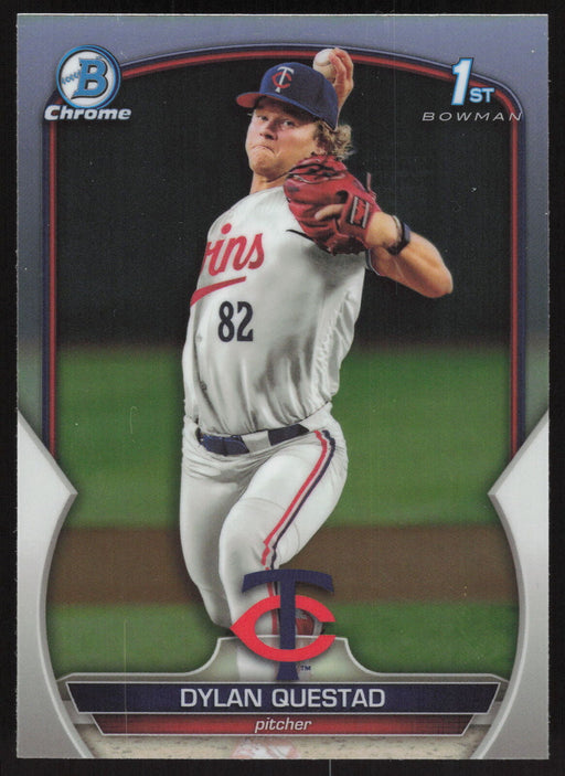 2023 Bowman Draft #BDC-25 Dylan Questad Chrome Refractor