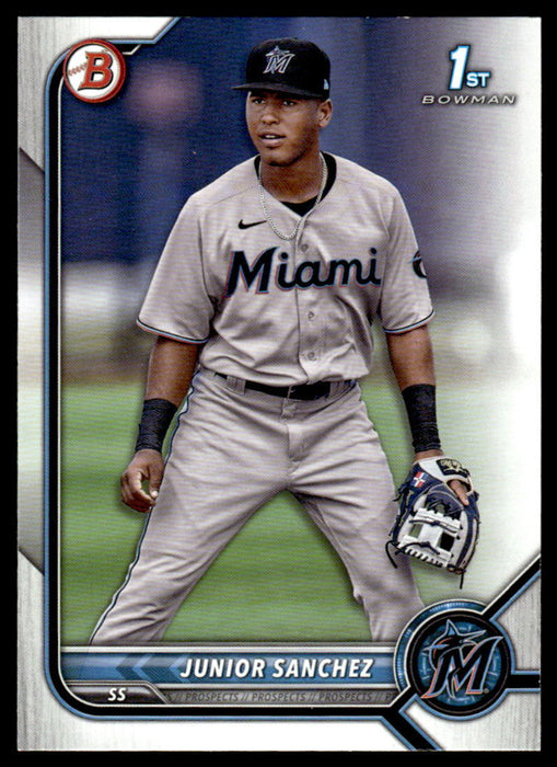 2022 Bowman #BP-111 Junior Sanchez Prospects