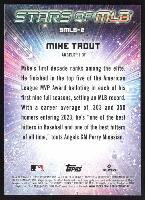 2024 Topps #SMLB-2 Mike Trout Stars of MLB