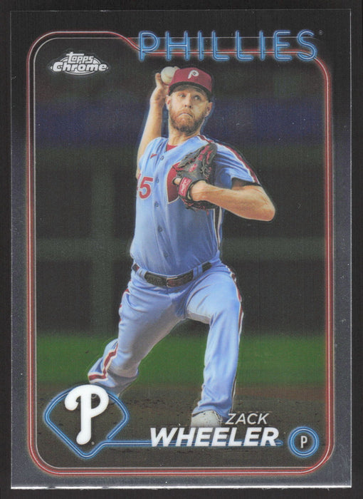 2024 Topps Chrome #25 Zack Wheeler