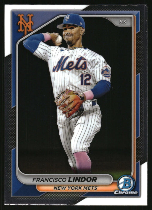 2024 Bowman Chrome #35 Francisco Lindor