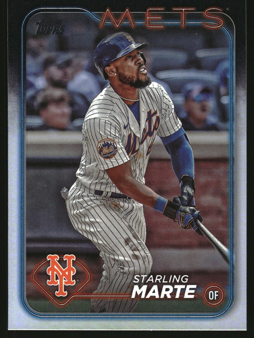 2024 Topps #317 Starling Marte Rainbow Foil