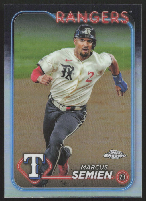 2024 Topps Chrome #102 Marcus Semien Refractor