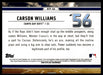 2023 Bowman #BTP-56 Carson Williams Bowman Scouts Top 100