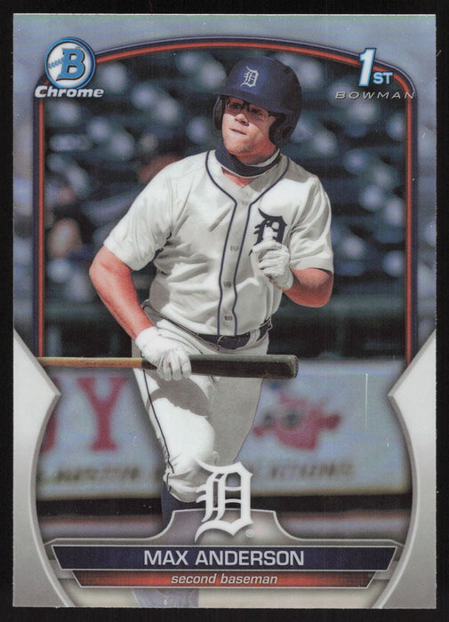 2023 Bowman Draft #BDC-144 Max Anderson Chrome Refractor