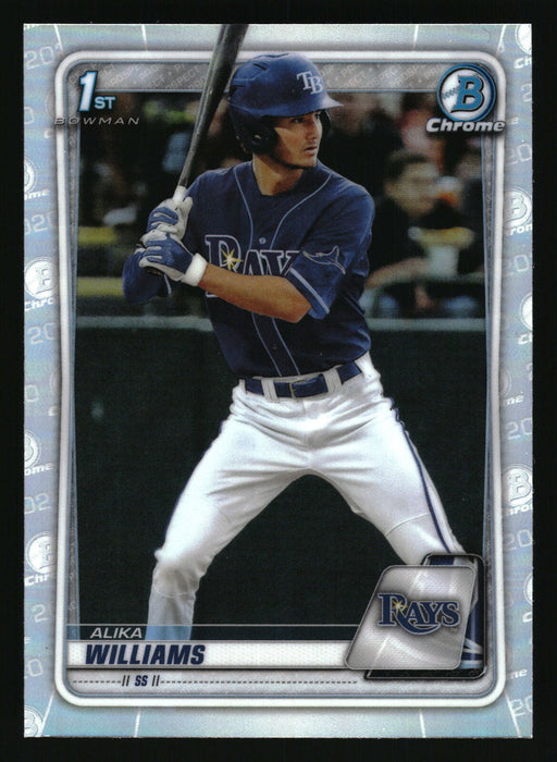 2020 Bowman Draft #BD-136 Alika Williams Chrome Refractor