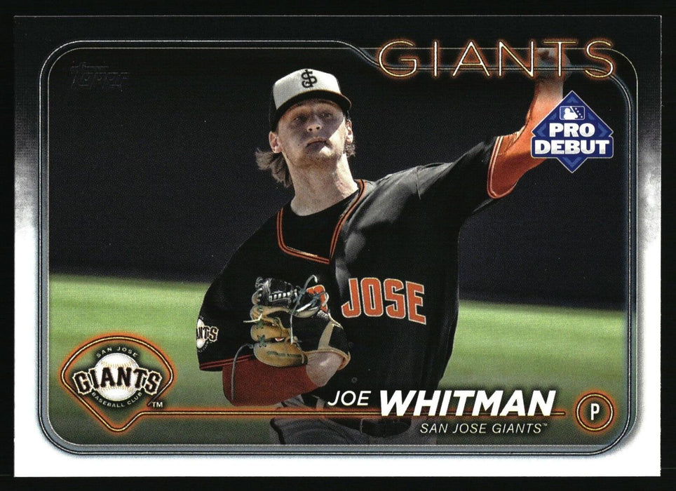 2024 Topps Pro Debut #PD-41 Joe Whitman