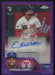 2023 Topps Chrome Update #AC-ED Ezequiel Duran Autographs Purple #/250