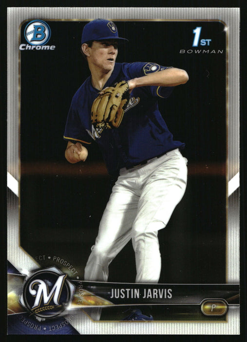 2018 Bowman Draft #BDC-104 Justin Jarvis Chrome