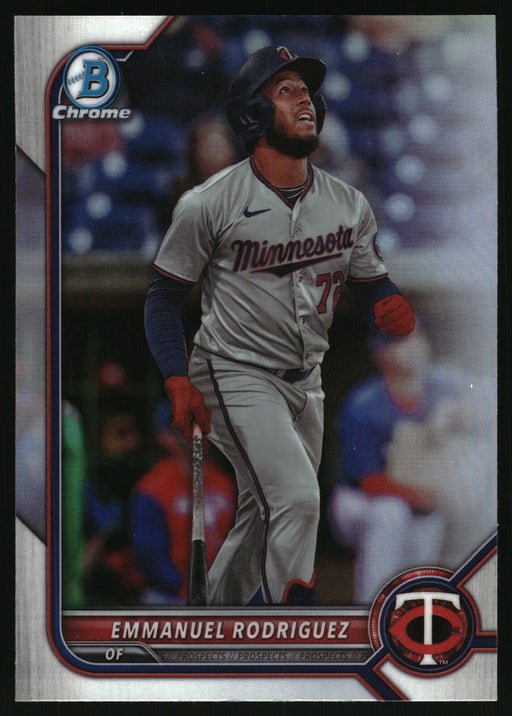 2022 Bowman Draft #BDC-93 Emmanuel Rodriguez Chrome Refractor