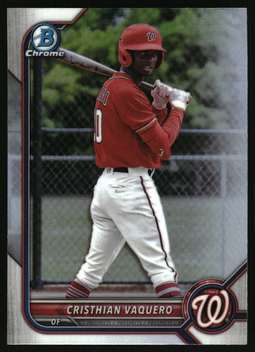 2022 Bowman Draft #BDC-64 Cristhian Vaquero Chrome Refractor