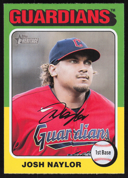 2024 Topps Heritage #302 Josh Naylor Base