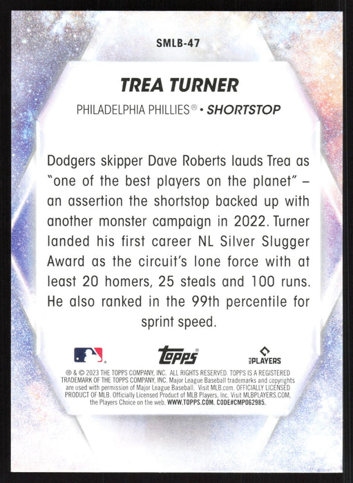 2023 Topps #SMLB-47 Trea Turner Stars of MLB