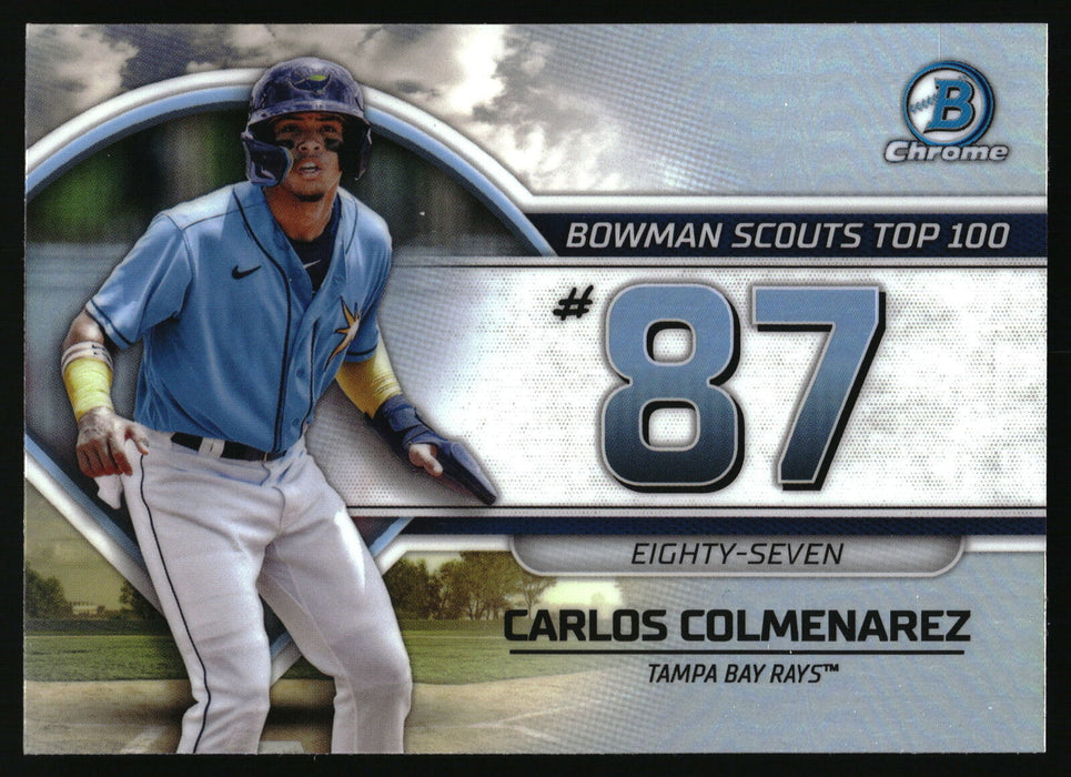 2023 Bowman #BTP-87 Carlos Colmenarez Bowman Scouts Top 100