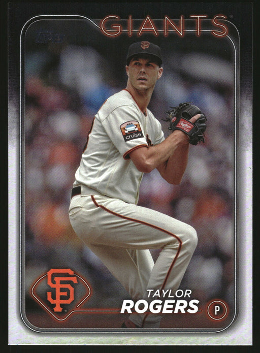 2024 Topps #176 Taylor Rogers Rainbow Foil