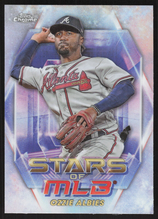 2023 Topps #SMLBC-29 Ozzie Albies Stars of MLB Chrome