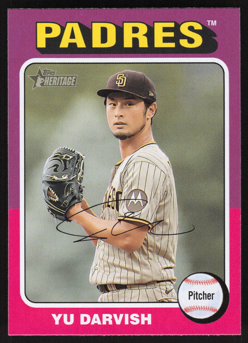 2024 Topps Heritage #130 Yu Darvish Base