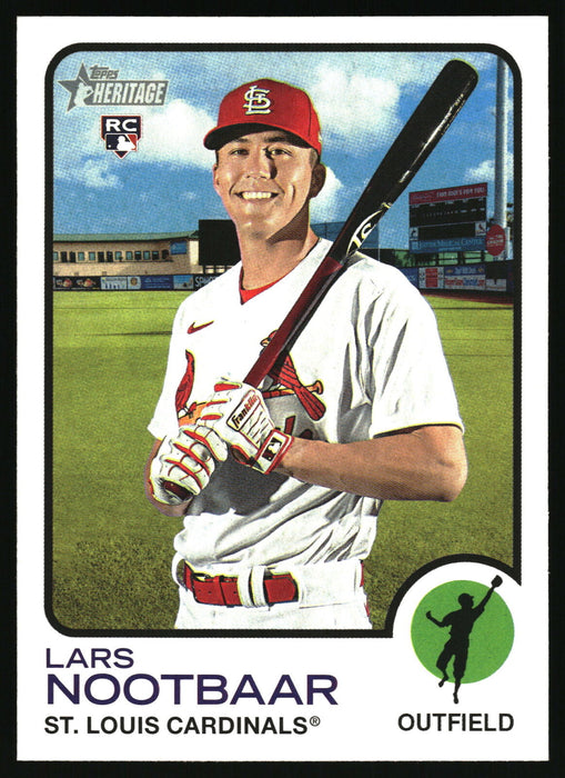 2022 Topps Heritage #32 Lars Nootbaar